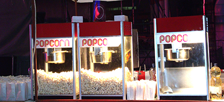 popcorn gép bérlés születésnapra