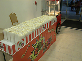 popcorn gép bérlés rendezvényre