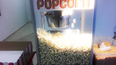 popcorn készítés